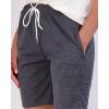 imageReal Essentials 4Pack Womens 7quot Mesh QuickDry Bermuda Active Athletic Long Shorts with Pockets Available in Plus SizeSet 10