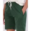 imageReal Essentials 4Pack Womens 7quot Mesh QuickDry Bermuda Active Athletic Long Shorts with Pockets Available in Plus SizeSet 4