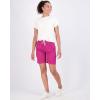 imageReal Essentials 4Pack Womens 7quot Mesh QuickDry Bermuda Active Athletic Long Shorts with Pockets Available in Plus SizeSet 9