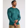 imageReal Essentials 4 Pack Mens DryFit Active Athletic Long Sleeve Pocket Crew TShirt Outdoors UPF 50 S5XLTSet 10