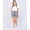 imageReal Essentials 3 Pack Womens UltraSoft Athletic Lounge Casual Sweat Shorts with Pockets Available in Plus SizeSet 3