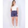 imageReal Essentials 3 Pack Womens UltraSoft Athletic Lounge Casual Sweat Shorts with Pockets Available in Plus SizeSet 4