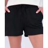 imageReal Essentials 3 Pack Womens UltraSoft Athletic Lounge Casual Sweat Shorts with Pockets Available in Plus SizeSet 8