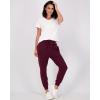 imageReal Essentials 3 Pack Womens UltraSoft ampamp Warm Fleece Joggers Sweatpants with Pocket Available in Plus SizeSet 6