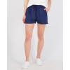 imageReal Essentials 4 Pack Womens Athletic DryFit Lounge Shorts with Zipper Pockets Available in Plus SizeSet 4