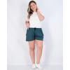 imageReal Essentials 4 Pack Womens Athletic DryFit Lounge Shorts with Zipper Pockets Available in Plus SizeSet 5