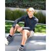 imageReal Essentials 5 Pack Mens 5quot Inseam DryFit Running Workout Shorts  Pockets ampamp Drawstring Available in Big ampamp TallSet 1