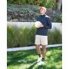 imageReal Essentials 5 Pack Mens 5quot Inseam DryFit Running Workout Shorts  Pockets ampamp Drawstring Available in Big ampamp TallSet 2