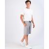 image5 Pack Mens Active Quick Dry Fit Shorts  Athletic Running Gym Workout Casual Shorts with Pockets BulkSet E
