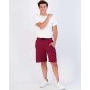 image5 Pack Mens Active Quick Dry Fit Shorts  Athletic Running Gym Workout Casual Shorts with Pockets BulkSet F