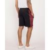 image5 Pack Mens Active Quick Dry Fit Shorts  Athletic Running Gym Workout Casual Shorts with Pockets BulkSet K