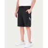 image5 Pack Mens Active Quick Dry Fit Shorts  Athletic Running Gym Workout Casual Shorts with Pockets BulkSet L