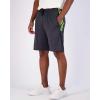 image5 Pack Mens Active Quick Dry Fit Shorts  Athletic Running Gym Workout Casual Shorts with Pockets BulkSet P