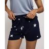 imageReal Essentials 2 Pack Ultra Soft Womens Pajama Set Short Sleeve and Shorts Lounge ampamp Sleepwear Available In PlusSet 11