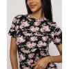 imageReal Essentials 2 Pack Ultra Soft Womens Pajama Set Short Sleeve and Shorts Lounge ampamp Sleepwear Available In PlusSet 2