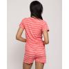 imageReal Essentials 2 Pack Ultra Soft Womens Pajama Set Short Sleeve and Shorts Lounge ampamp Sleepwear Available In PlusSet 5