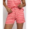 imageReal Essentials 2 Pack Ultra Soft Womens Pajama Set Short Sleeve and Shorts Lounge ampamp Sleepwear Available In PlusSet 5
