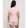 imageReal Essentials 2 Pack Ultra Soft Womens Pajama Set Short Sleeve and Shorts Lounge ampamp Sleepwear Available In PlusSet 7