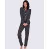 imageReal Essentials 2 Pack Womens Pajamas Set Button Down Pants Soft Matching Sleepwear Available In PlusLong Sleeve  Set 2