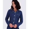 imageReal Essentials 2 Pack Womens Pajamas Set Button Down Pants Soft Matching Sleepwear Available In PlusLong Sleeve  Set 6