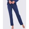 imageReal Essentials 2 Pack Womens Pajamas Set Button Down Pants Soft Matching Sleepwear Available In PlusLong Sleeve  Set 6