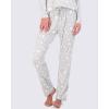 imageReal Essentials 2 Pack Womens Pajamas Set Button Down Pants Soft Matching Sleepwear Available In PlusLong Sleeve  Set 7