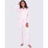 imageReal Essentials 2 Pack Womens Pajamas Set Button Down Pants Soft Matching Sleepwear Available In PlusLong Sleeve  Set 8