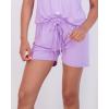 imageReal Essentials 2 Pack Womens Pajamas Set Button Down Shorts Soft Matching Sleepwear Available In PlusShort Sleeve  Set 1