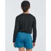 imageReal Essentials 4 Pack Girls DryFit Long Sleeve Active Crew Neck TShirt  Super Soft TeeSet 10