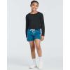 imageReal Essentials 4 Pack Girls DryFit Long Sleeve Active Crew Neck TShirt  Super Soft TeeSet 10