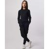 imageReal Essentials 3Pack Girls UltraSoft ampamp Warm Long Sleeve Fleece Crew Neck Pullover SweatshirtSet 5
