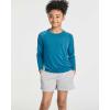 imageReal Essentials 4 ampamp 5 Pack Girls Rash Guard Swim Shirts  Short ampamp Long Sleeve UPF Sun Protection Tops Ages 416Long Sleeve Set 1