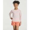 imageReal Essentials 4 ampamp 5 Pack Girls Rash Guard Swim Shirts  Short ampamp Long Sleeve UPF Sun Protection Tops Ages 416Long Sleeve Set 2