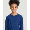 imageReal Essentials 4 ampamp 5 Pack Girls Rash Guard Swim Shirts  Short ampamp Long Sleeve UPF Sun Protection Tops Ages 416Long Sleeve Set 4
