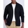 image2 PackMens Polar Fleece Sherpa Long Sleeve Full Zip Up Jacket Coats Fall Casual Winter Outdoor Hiking Windbreaker Shirt Top Thermal Sweatshirts Shacket Pocket Outerwear Golf Sweater Work Set 3XL