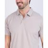 imageReal Essentials 3 Pack Mens Casual Jersey Cotton Short Sleeve Quick Dry Breathable Polo Shirt  Available in Big ampamp TallSet B