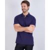 imageReal Essentials 3 Pack Mens Casual Jersey Cotton Short Sleeve Quick Dry Breathable Polo Shirt  Available in Big ampamp TallSet C