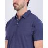imageReal Essentials 3 Pack Mens Casual Jersey Cotton Short Sleeve Quick Dry Breathable Polo Shirt  Available in Big ampamp TallSet E