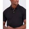 imageReal Essentials 3 Pack Mens Casual Jersey Cotton Short Sleeve Quick Dry Breathable Polo Shirt  Available in Big ampamp TallSet L