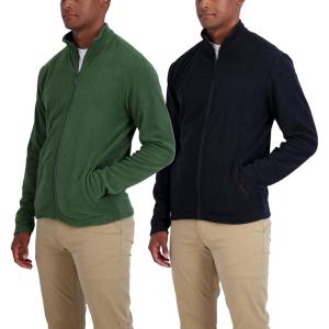 image2 PackMens Polar Fleece Sherpa Long Sleeve Full Zip Up Jacket Coats Fall Casual Winter Outdoor Hiking Windbreaker Shirt Top Thermal Sweatshirts Shacket Pocket Outerwear Golf Sweater Work Set 3XL