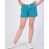 imageReal Essentials 4 Pack Girls Mesh Active Athletic Running Performance Sport Shorts for Girls with PocketsSet 1