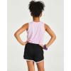 imageReal Essentials 5 Pack Girls DryFit Active Athletic Dolphin Shorts Ages 416Set 1