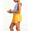 imageReal Essentials 5 Pack Girls DryFit Active Athletic Dolphin Shorts Ages 416Set 5
