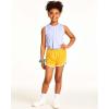 imageReal Essentials 5 Pack Girls DryFit Active Athletic Dolphin Shorts Ages 416Set 5