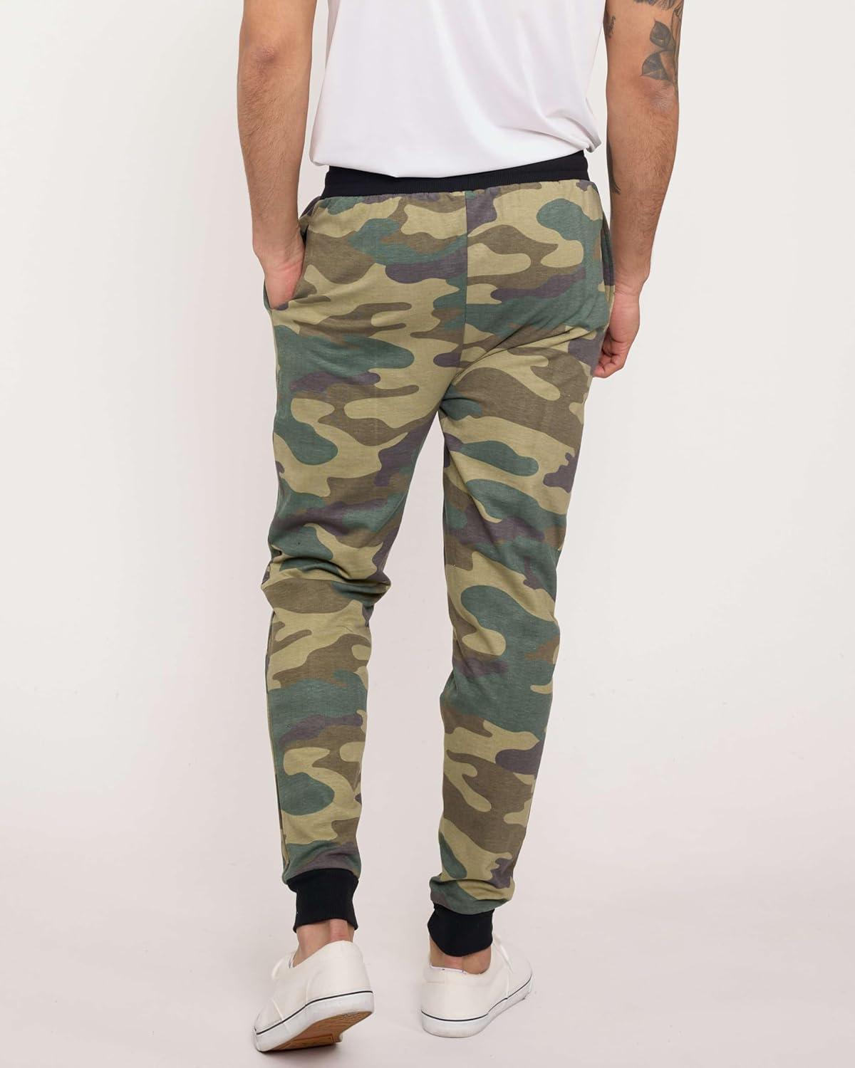 imageReal Essentials 3 Pack Mens Jogger Sweatpants  Cotton Fleece Bottoms Athletic Pants with Pockets Big ampamp Tall AvailableSet G