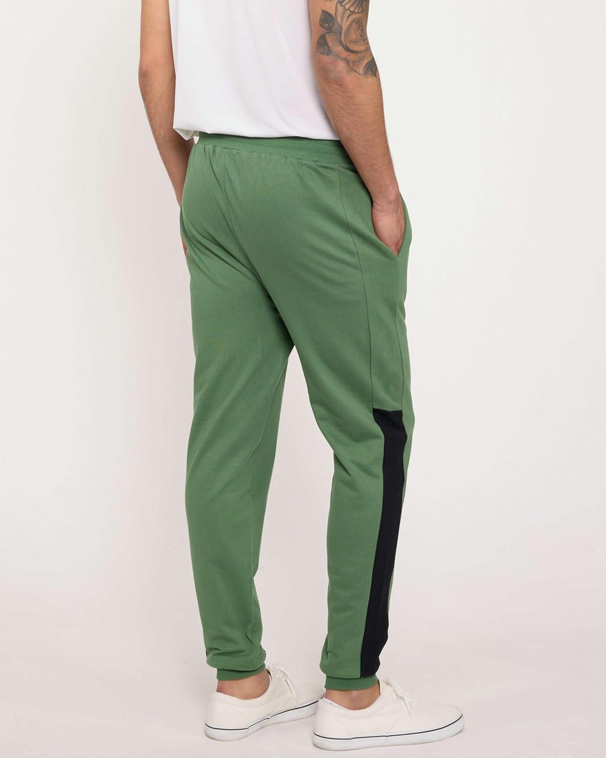 imageReal Essentials 3 Pack Mens Jogger Sweatpants  Cotton Fleece Bottoms Athletic Pants with Pockets Big ampamp Tall AvailableSet J