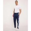 imageReal Essentials 3 Pack Mens Jogger Sweatpants  Cotton Fleece Bottoms Athletic Pants with Pockets Big ampamp Tall AvailableSet F