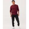 imageReal Essentials 3 Pack Mens Jogger Sweatpants  Cotton Fleece Bottoms Athletic Pants with Pockets Big ampamp Tall AvailableSet J