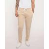 imageReal Essentials 3 Pack Mens Jogger Sweatpants  Cotton Fleece Bottoms Athletic Pants with Pockets Big ampamp Tall AvailableSet K