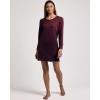 imageReal Essentials 3 Pack UltraSoft Night Shirt for Women Long Sleeve Sleep Shirt Nightgown Available in Plus SizeSet 5